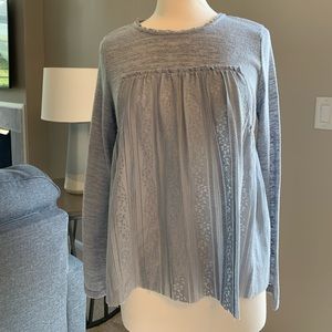 Doe & Rae Light Blue Sweater
